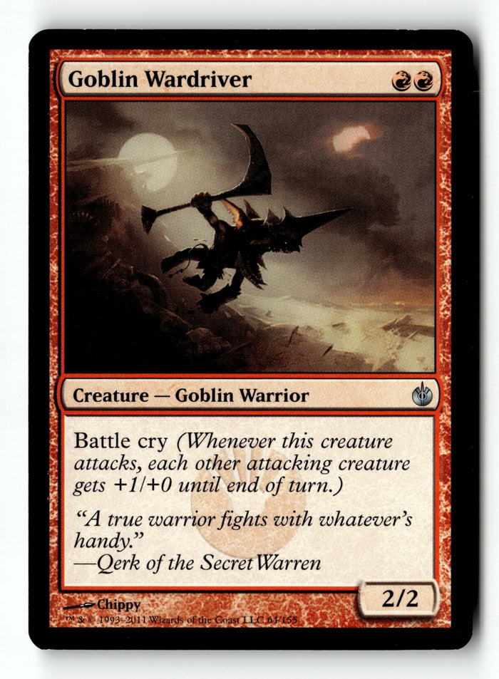 MTG Goblin Wardriver Mirrodin Besieged LP Magic The Gathering