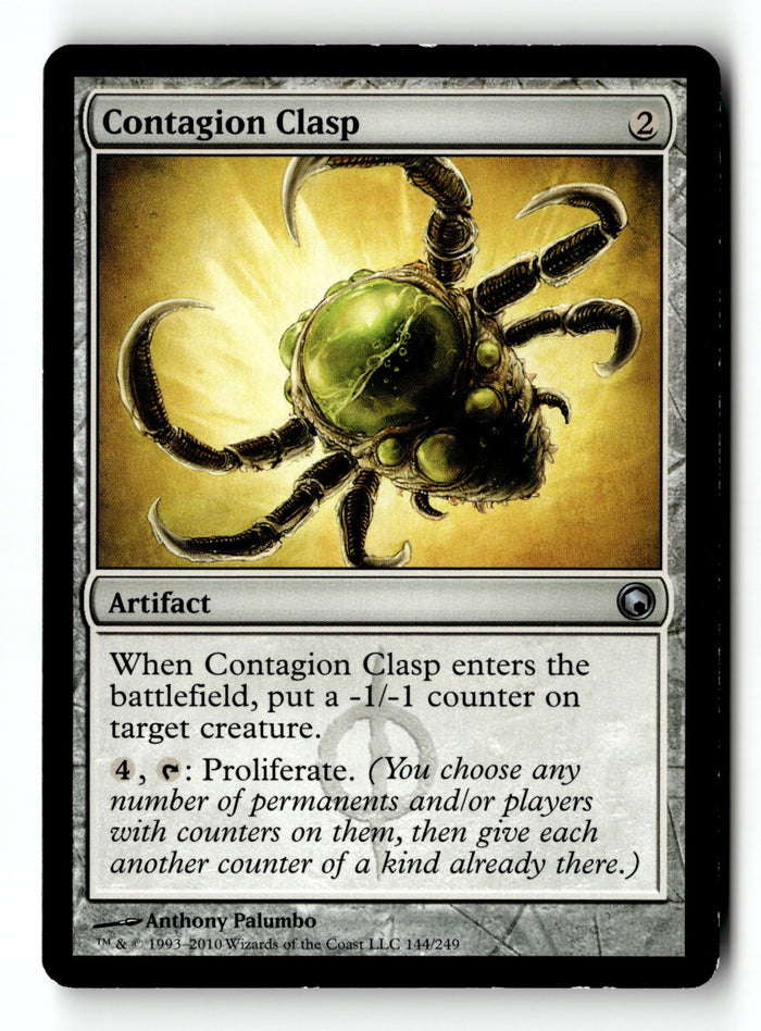 MTG Contagion Clasp Scars of Mirrodin LP Magic The Gathering