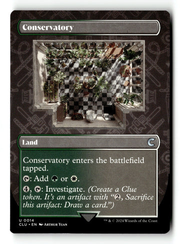 MTG Conservatory (Borderless) Ravnica: Clue Edition LP Magic The Gathering