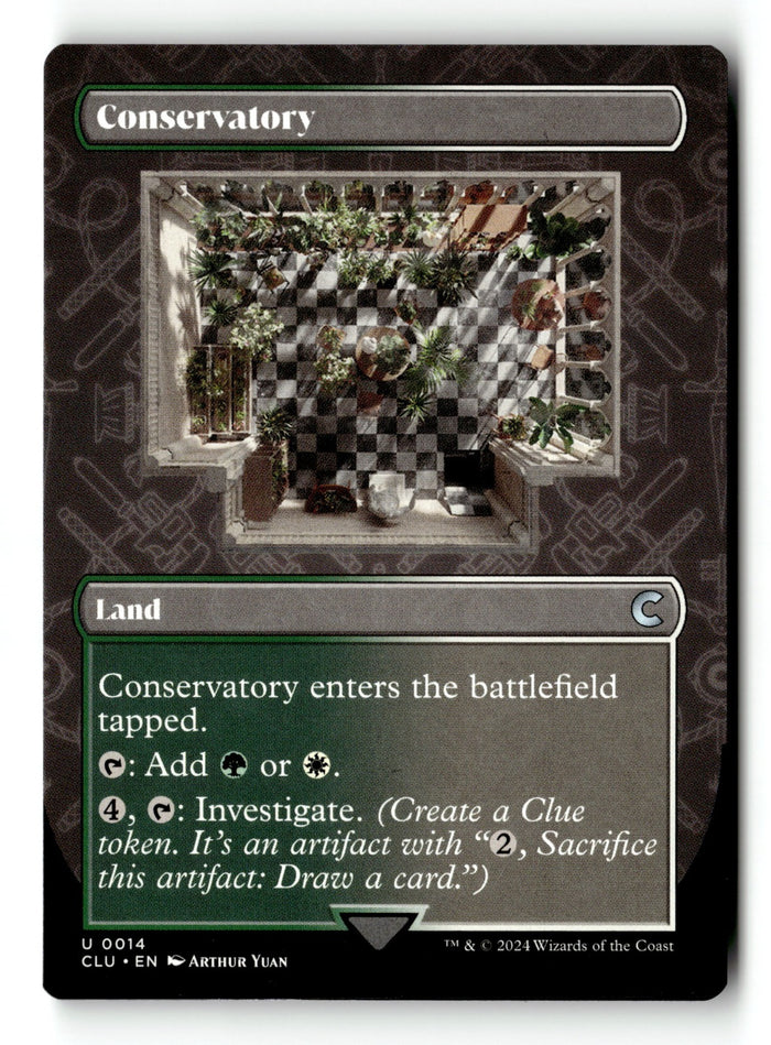 MTG Conservatory (Borderless) Ravnica: Clue Edition LP Magic The Gathering