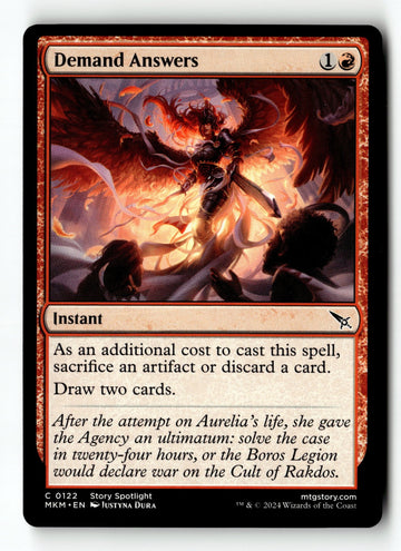 MTG Demand Answers Murders at Karlov Manor LP Magic The Gathering
