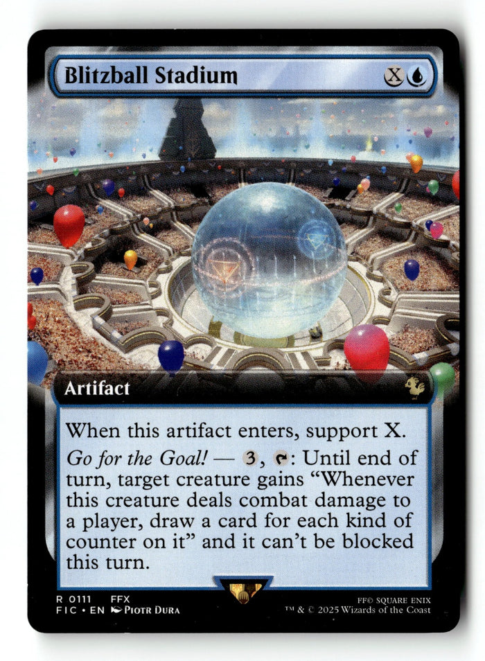MTG Blitzball Stadium (Extended Art) FINAL FANTASY LP Magic The Gathering