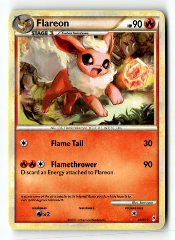 Pokemon Card Flareon LP Call of Legends 44/95