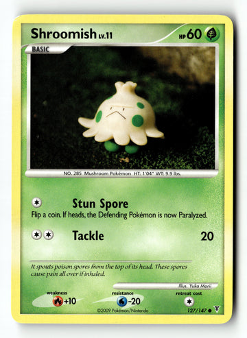 Pokemon Card Shroomish LP Supreme Victors 127/147