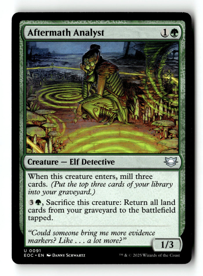 MTG Aftermath Analyst Commander: Edge of Eternities LP Magic The Gathering