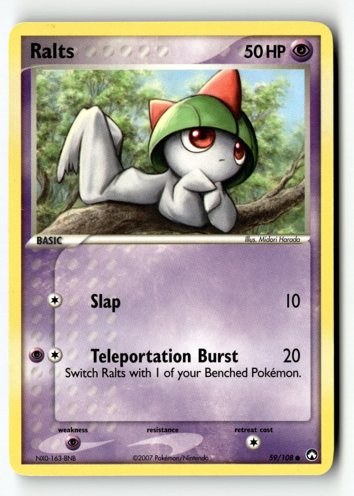 Pokemon Card Ralts LP Power Keepers 59/108