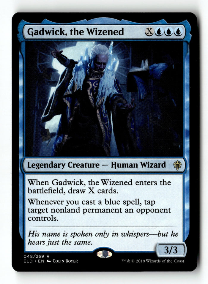 MTG Gadwick, the Wizened Throne of Eldraine LP Magic The Gathering