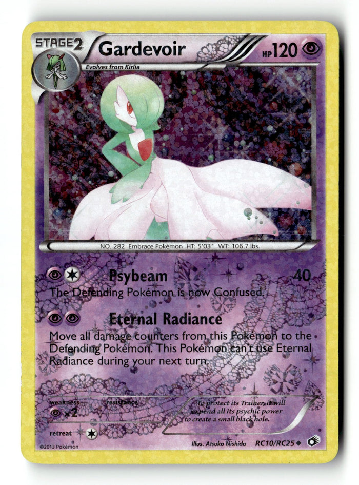 Pokemon Card Gardevoir Holo LP Legendary Treasures: Radiant Collection RC10/RC25