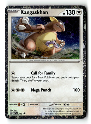 Pokemon Card Kangaskhan - (Cosmos Holo) LP SV: Scarlet & Violet Promo Cards 202