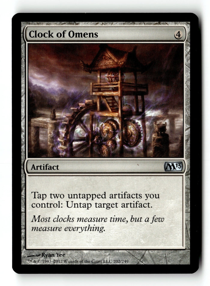 MTG Clock of Omens Magic 2013 (M13) LP Magic The Gathering