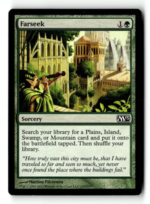 MTG Farseek Magic 2013 (M13) LP Magic The Gathering