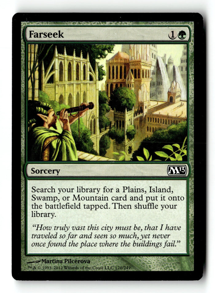 MTG Farseek Magic 2013 (M13) LP Magic The Gathering