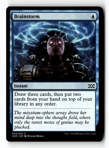 MTG Brainstorm Double Masters LP Magic The Gathering