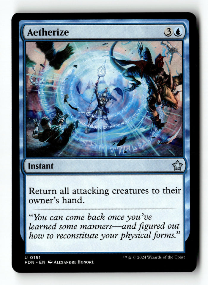 MTG Aetherize Foundations LP Magic The Gathering