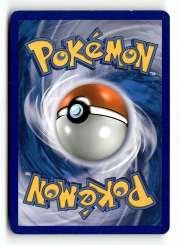 Pokemon Card Celebi Holo LP Triumphant 3/102 (back)