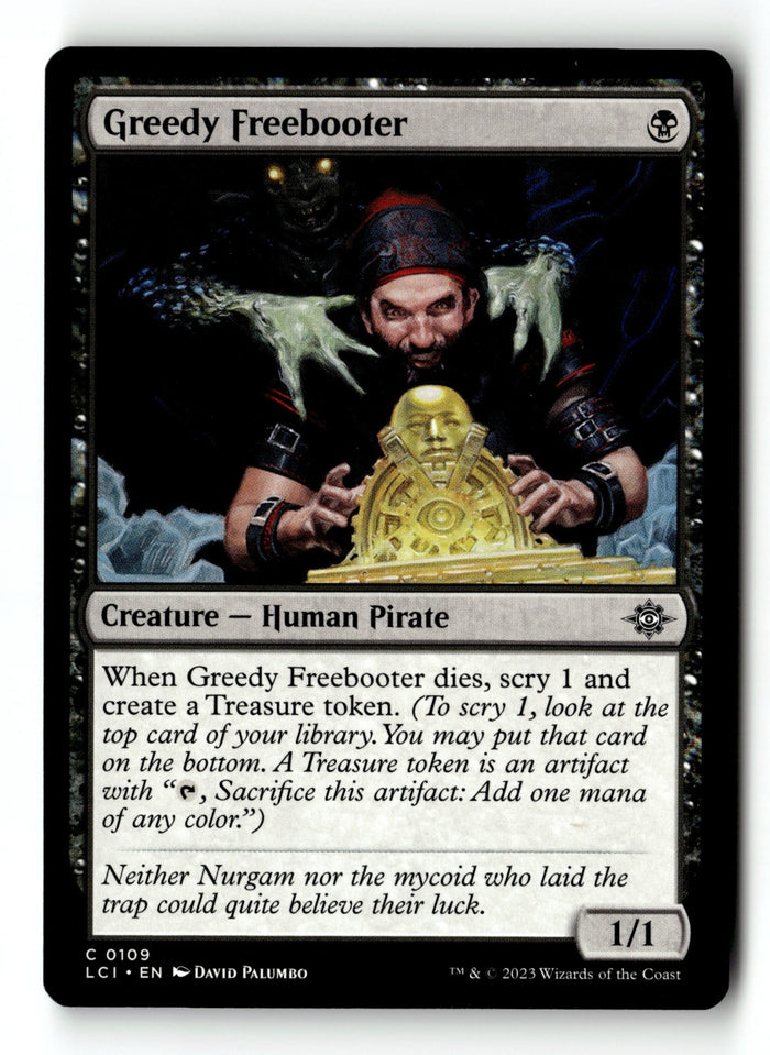 MTG Greedy Freebooter The Lost Caverns of Ixalan LP Magic The Gathering