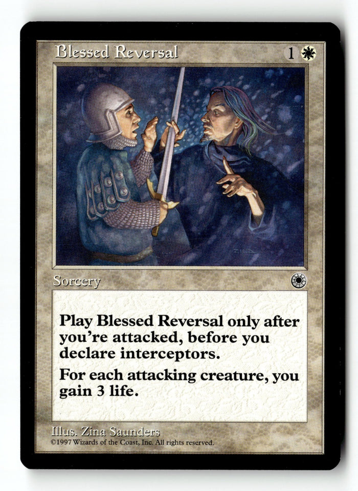 MTG Blessed Reversal Portal LP Magic The Gathering
