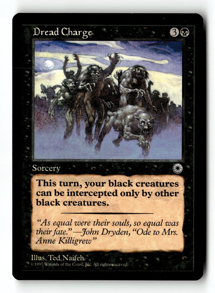 MTG Dread Charge Portal LP Magic The Gathering