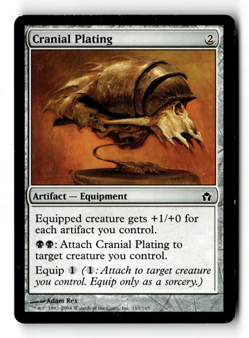 MTG Cranial Plating Fifth Dawn LP Magic The Gathering