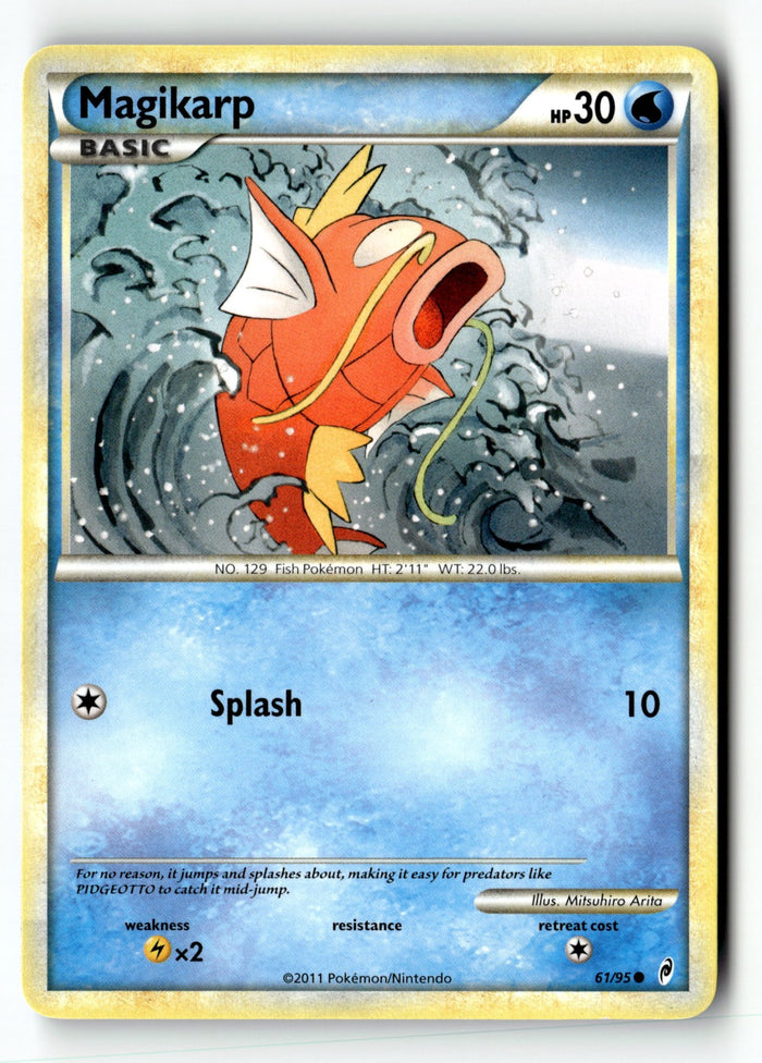 Pokemon Card Magikarp LP Call of Legends 61/95