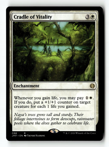 MTG Cradle of Vitality Jumpstart LP Magic The Gathering