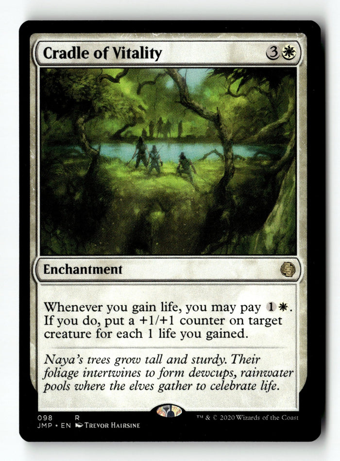 MTG Cradle of Vitality Jumpstart LP Magic The Gathering