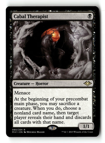MTG Cabal Therapist Modern Horizons LP Magic The Gathering