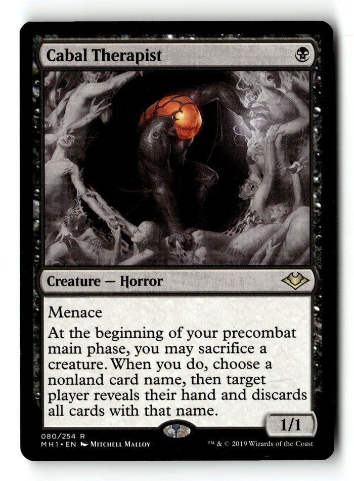 MTG Cabal Therapist Modern Horizons LP Magic The Gathering