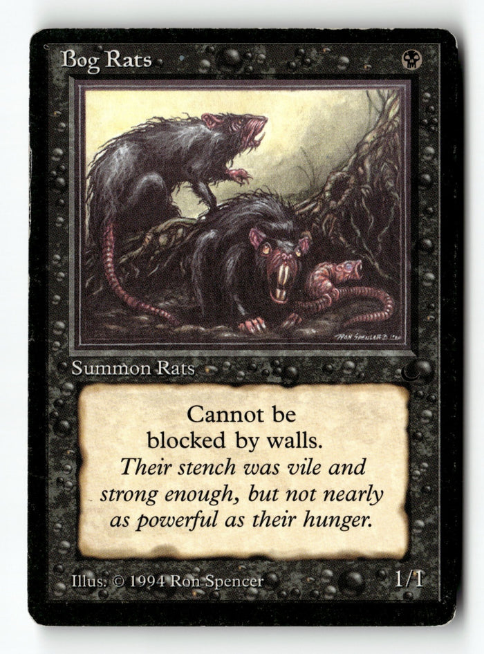 MTG Bog Rats The Dark LP Magic The Gathering
