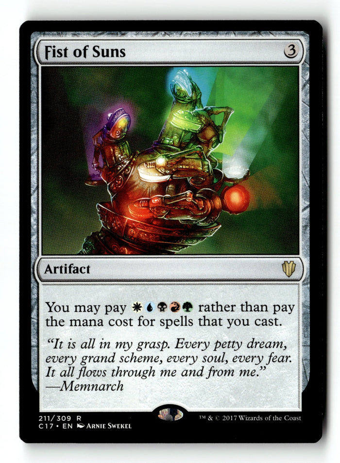 MTG Fist of Suns Commander 2017 LP Magic The Gathering
