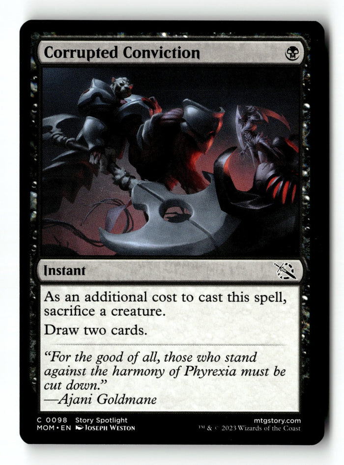 MTG Corrupted Conviction March of the Machine LP Magic The Gathering