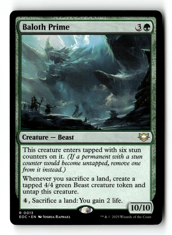 MTG Baloth Prime Commander: Edge of Eternities LP Magic The Gathering