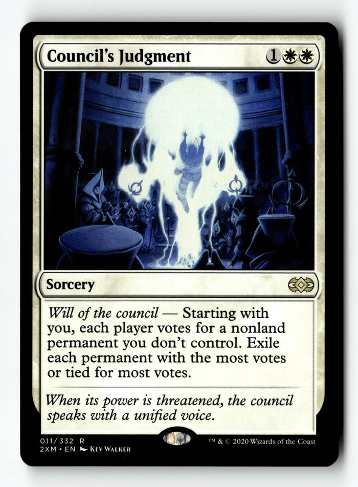 MTG Council's Judgment Double Masters LP Magic The Gathering