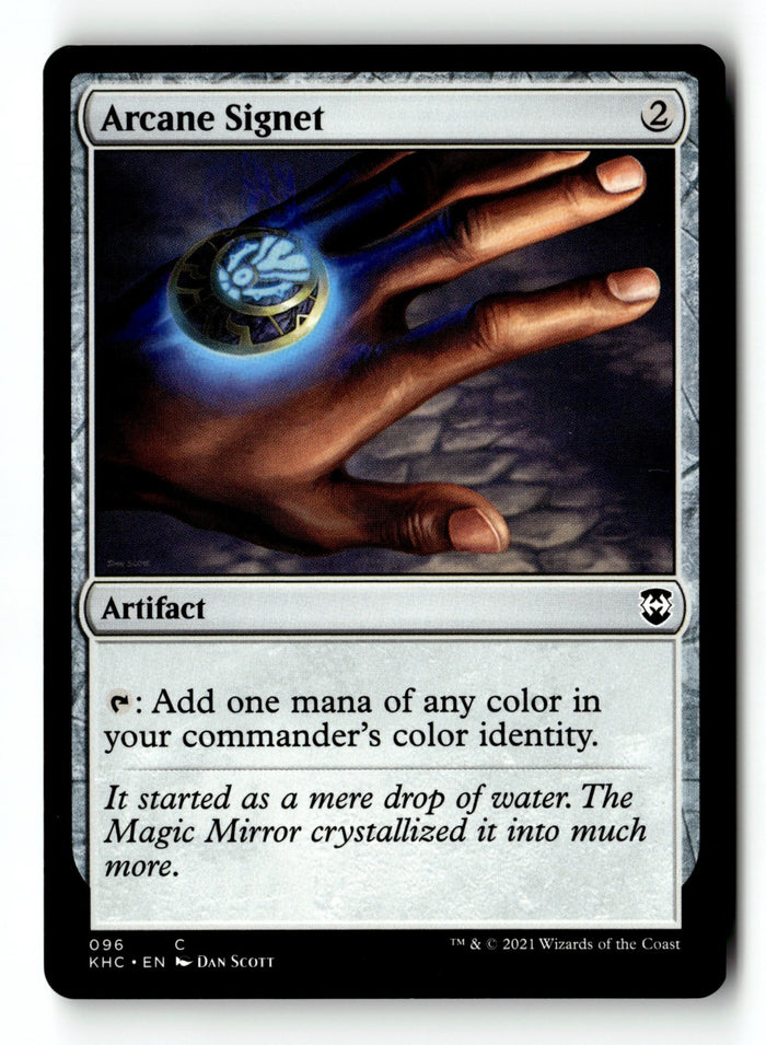 MTG Arcane Signet Commander: Kaldheim LP Magic The Gathering