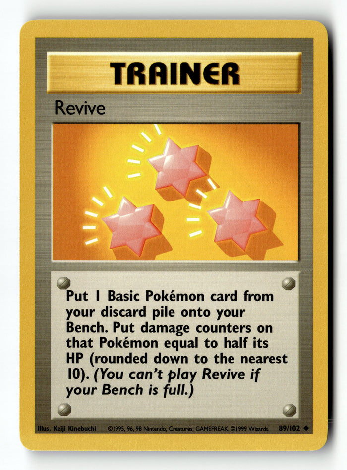 Pokemon Card Revive LP Base Set 89/102