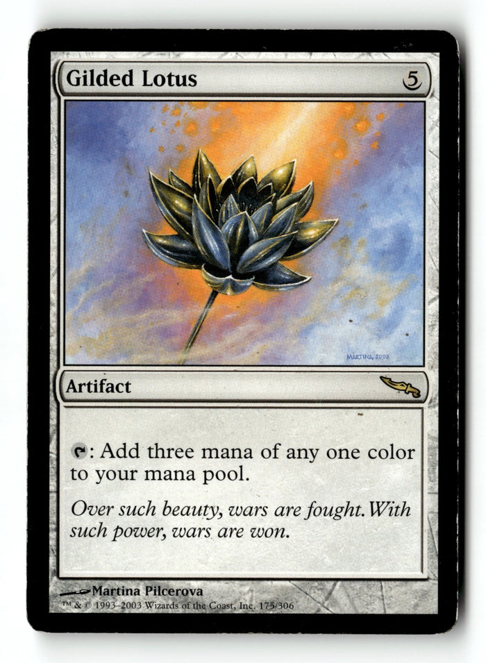 MTG Gilded Lotus Mirrodin LP Magic The Gathering