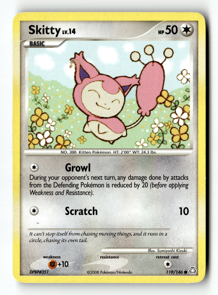 Pokemon Card Skitty LP Legends Awakened 119/146