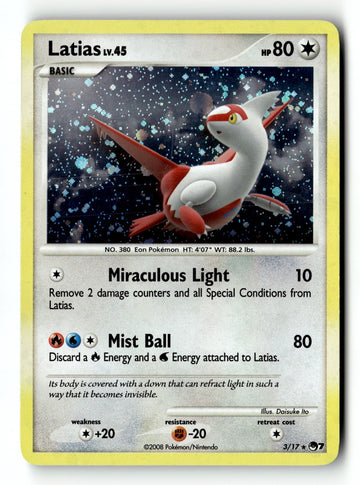 Pokemon Card Latias Holo LP POP Series 7 3/17