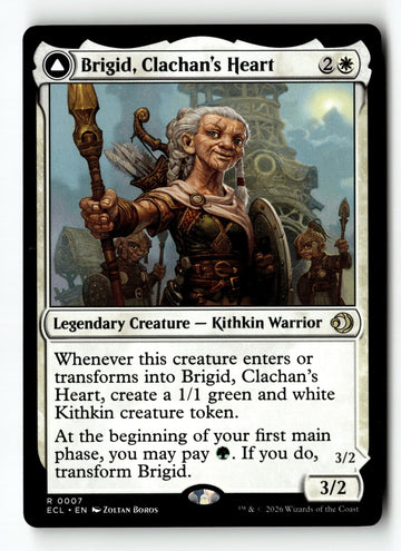 MTG Brigid, Clachan's Heart Lorwyn Eclipsed LP Magic The Gathering