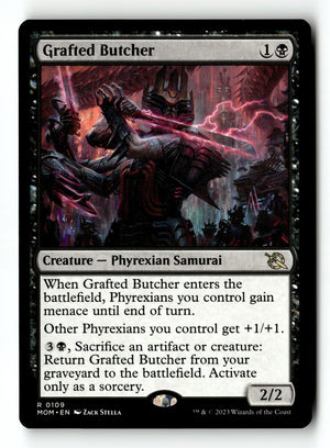 MTG Grafted Butcher March of the Machine LP Magic The Gathering