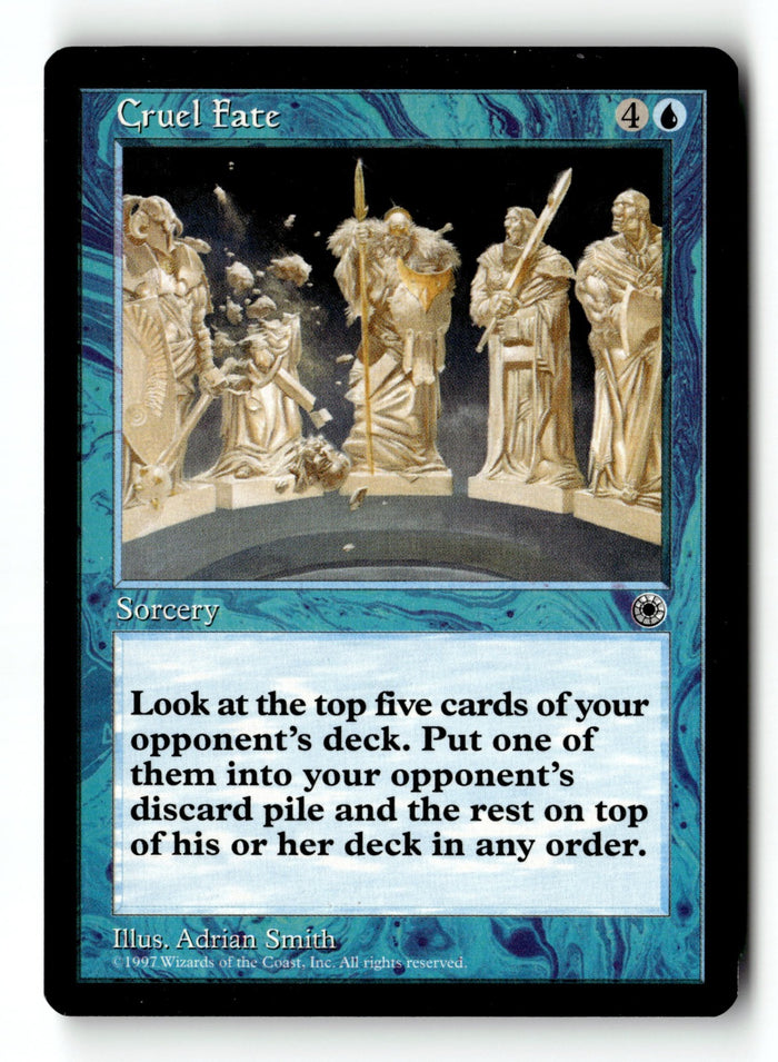MTG Cruel Fate Portal LP Magic The Gathering