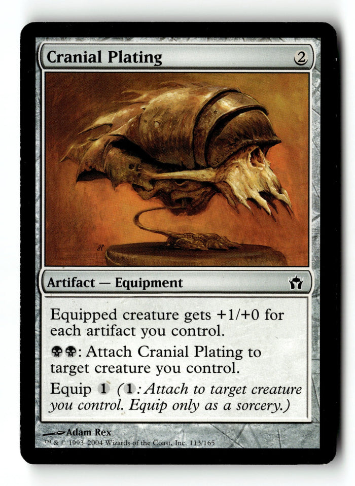 MTG Cranial Plating Fifth Dawn LP Magic The Gathering