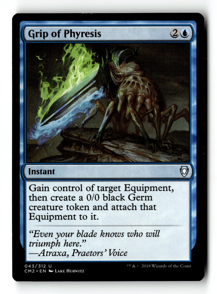 MTG Grip of Phyresis Commander Anthology Volume II LP Magic The Gathering