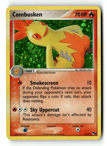Pokemon Card Combusken Holo LP POP Series 4 006/017