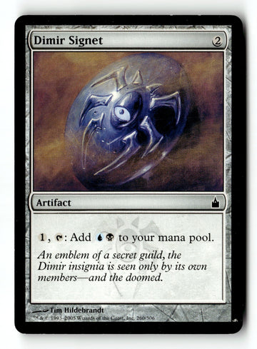 MTG Dimir Signet Ravnica: City of Guilds LP Magic The Gathering