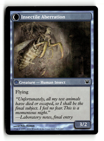 MTG Delver of Secrets Innistrad LP Magic The Gathering (back)