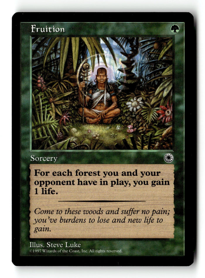 MTG Fruition Portal LP Magic The Gathering
