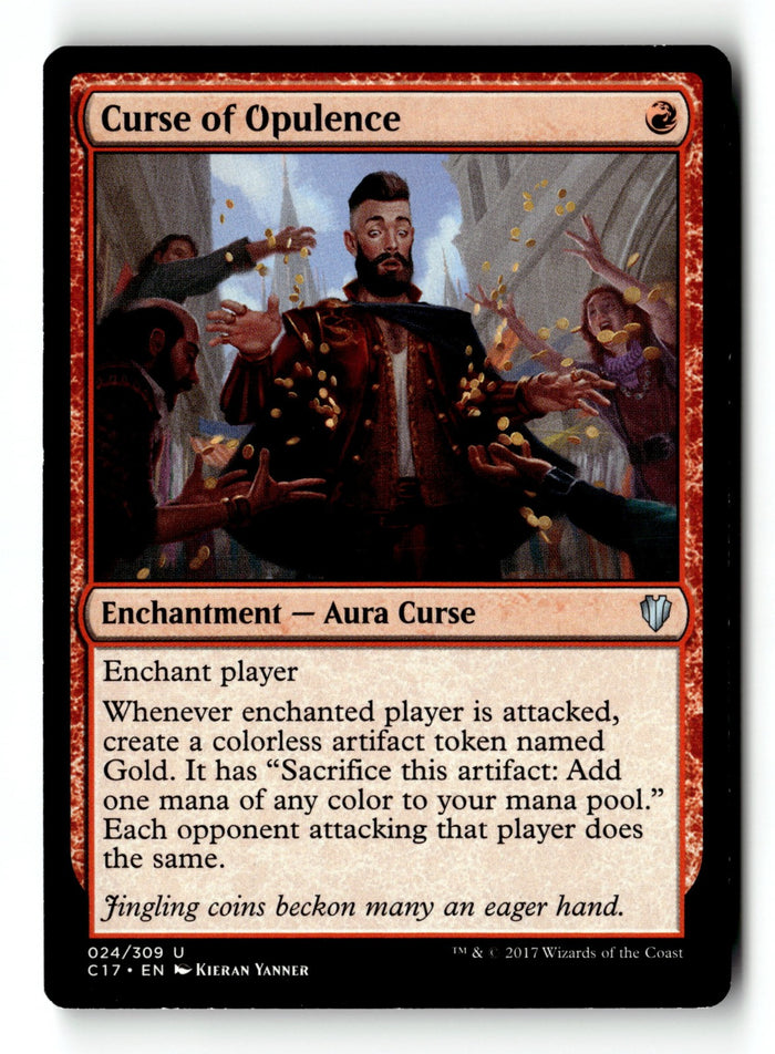 MTG Curse of Opulence Commander 2017 LP Magic The Gathering