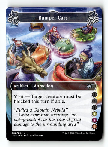 MTG Bumper Cars (4-5-6) Unfinity LP Magic The Gathering