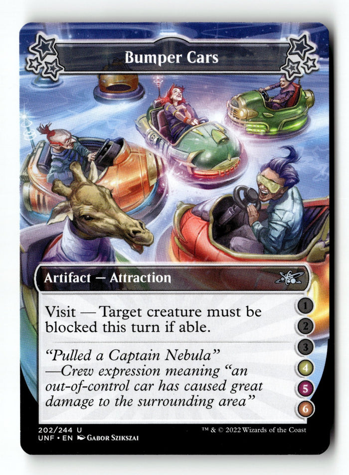 MTG Bumper Cars (4-5-6) Unfinity LP Magic The Gathering